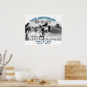 Normandië 70e D-Day Jubileum Poster (Keuken)