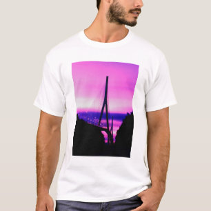 Normandië-brug, Le Havre, Frankrijk 2 T-shirt