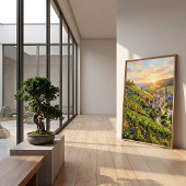 Normandië Impressionistische Muur Kunst Canvasprin Poster