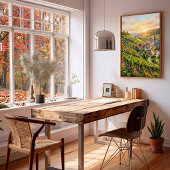 Normandië Impressionistische Muur Kunst Canvasprin Poster