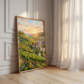 Normandië Impressionistische Muur Kunst Canvasprin Poster
