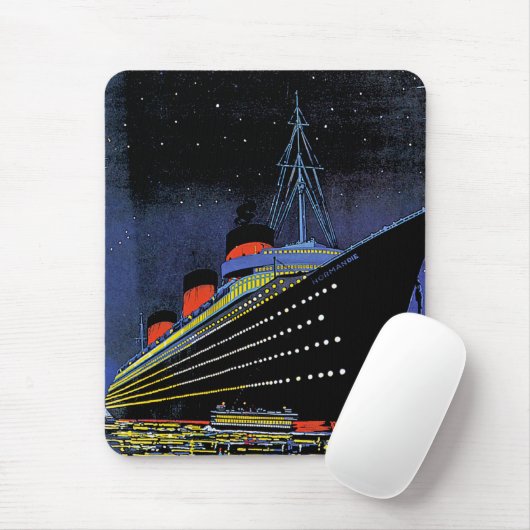 Normandie in Night Muismat (Met muis)