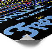 Normandie in Night Poster (Hoek)