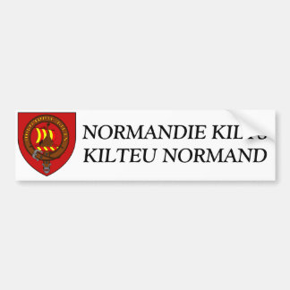 Normandie Kilts-sticker Bumpersticker