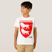 NORMANDIE NORMANDY FRANCE T-SHIRT (Voorkant volledig)