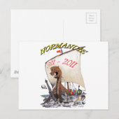 NORMANDIE PARIS BRIEFKAART (Voorkant / Achterkant)