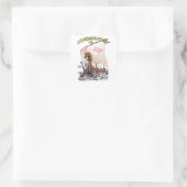 NORMANDIE PARIS VIERKANTE STICKER (Tas)