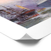 Normandie van de Franse lijn Poster (Hoek)