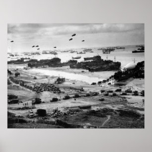 Normandische levering poster