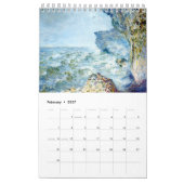 Normandy Art Calendar (11 x 7 inch) Kalender (Feb 2027)