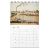 Normandy Art Calendar (11 x 7 inch) Kalender (Mar 2026)
