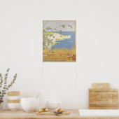 Normandy Beach France Poster (Keuken)
