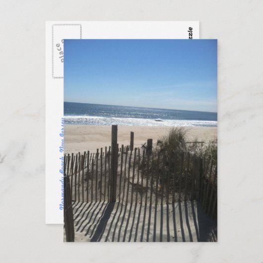 Normandy Beach, New Jersey Briefkaart (Voorkant / Achterkant)