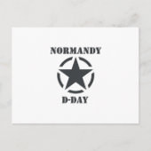 Normandy D-Day Briefkaart (Voorkant)