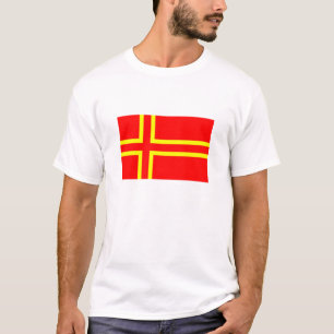 Normandy etnische vlag t-shirt