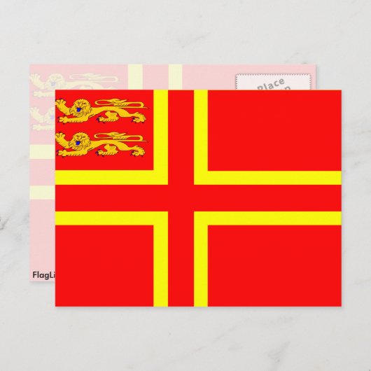 Normandy Falaise, Frankrijk Briefkaart (Voorkant / Achterkant)