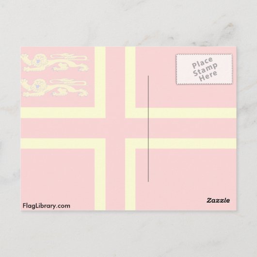 Normandy Falaise, Frankrijk Briefkaart (Achterkant)