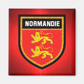 Normandy Flag Magneet (Voorkant)