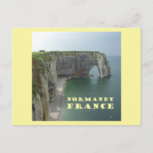 Normandy France Briefkaart (Voorkant)