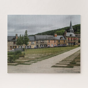 Normandy France Jigsaw Puzzle - Le Bec Hellouin Legpuzzel
