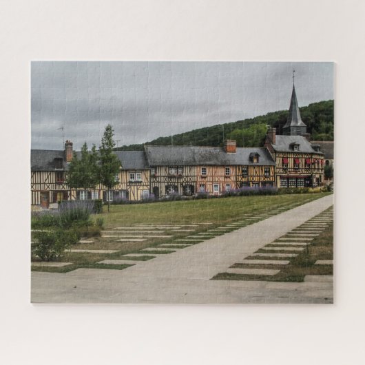 Normandy France Jigsaw Puzzle - Le Bec Hellouin Legpuzzel (Horizontaal)