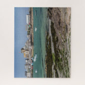 Normandy France Jigsaw Puzzle - Village Barfleur Legpuzzel (Verticaal)