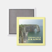 Normandy France Magneet (Voorkant / Achterkant)