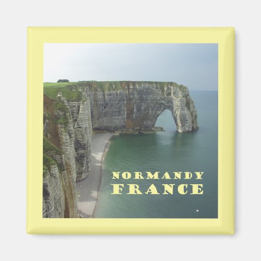 Normandy France Magneet (Voorkant)