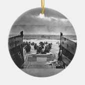 Normandy Invasion at D-Day - 1944 Keramisch Ornament (Voorkant)