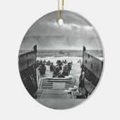 Normandy Invasion at D-Day - 1944 Keramisch Ornament (Links)
