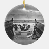Normandy Invasion at D-Day - 1944 Keramisch Ornament (Achterkant)