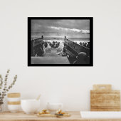 Normandy Invasion at D-Day - 1944 Poster (Keuken)