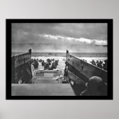 Normandy Invasion at D-Day - 1944 Poster (Voorkant)