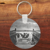 Normandy Invasion at D-Day - 1944 Sleutelhanger (Voorkant)
