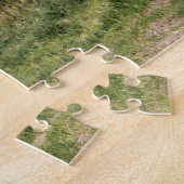 Normandy Jigzaag Puzzle - Les Andelys Seine Legpuzzel (Zijkant)