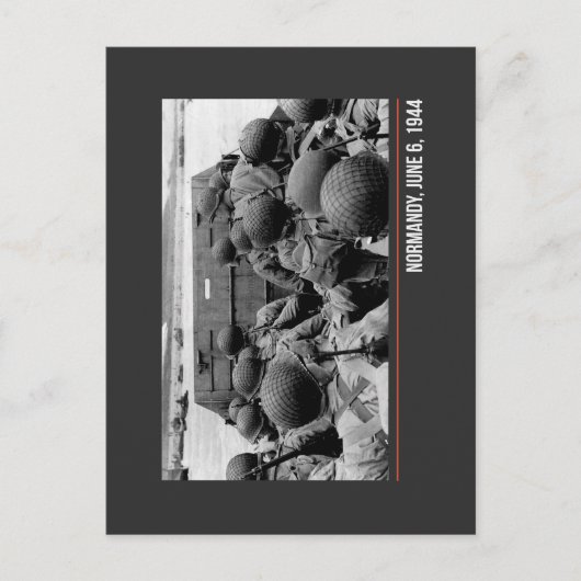 Normandy, June 6, 1944 - WW2 Briefkaart (Voorkant)