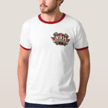 Normandy Road Heritage Vintage Hot Rod Ringer T-Sh