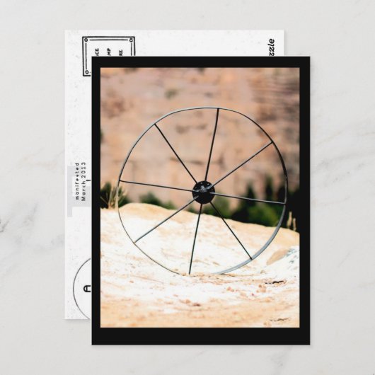 NORMAN'S WHEEL VISION BRIEFKAART (Voorkant / Achterkant)