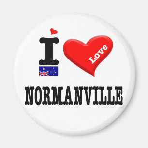 NORMANVILLE - I Love Magneet