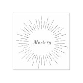 Normen Meesterschapsstempel Rubberstempel (Afrduk)