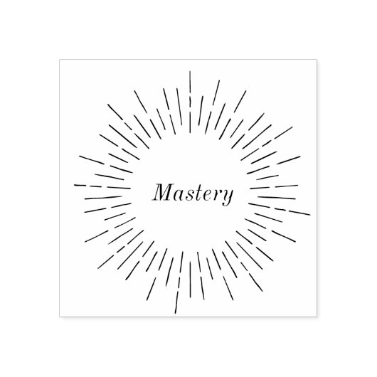 Normen Meesterschapsstempel Rubberstempel (Afrduk)