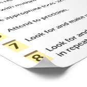 Normen voor het Poster Wiskundige Praktijken (Hoek)