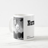 Norm's Caricature mok (Voorkant links)