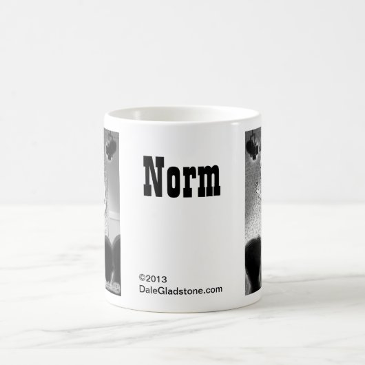 Norm's Caricature mok (Center)