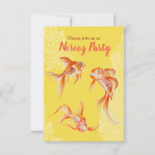 Noroez party Goldfish sinaasappel Kaart (Voorkant)