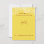 Noroez party Goldfish sinaasappel Kaart (Achterkant)