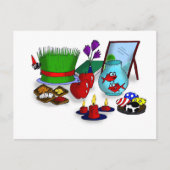 Norooz Cartoon Briefkaart (Voorkant)