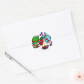 Norooz Cartoon Ronde Sticker (Envelop)
