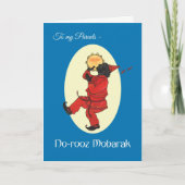 Norooz Haji Firuz Perzisch Nieuwjaar voor ouders Feestdagen Kaart (Voorkant)