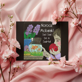 Norooz Mobarak Haf Sin Nieuwjaarskaart Feestdagen Kaart